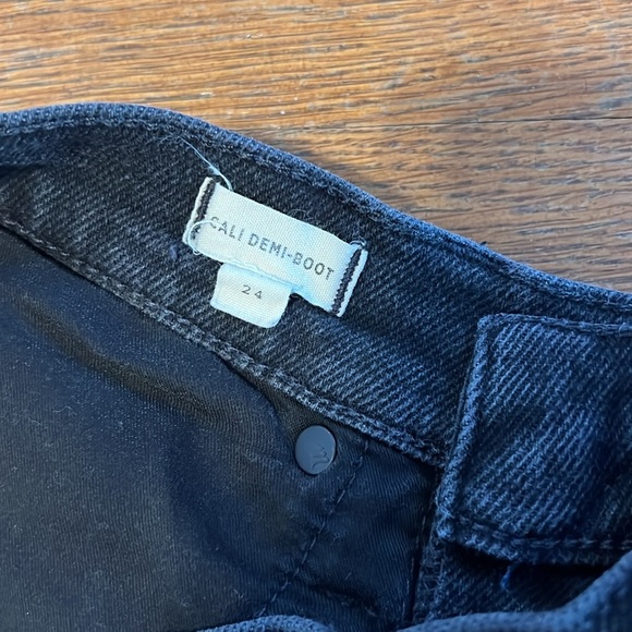 Madewell Cali Demi Boot High Waist Jeans - Picture 3 of 4
